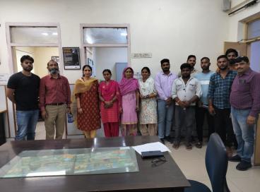 HONOUR TO SANITATION STAFF